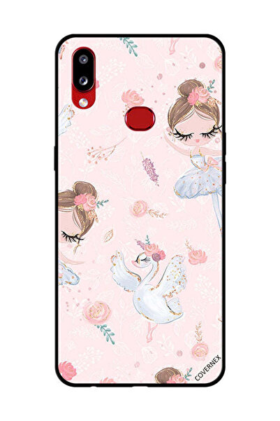 Covernex غطاء حماية لهاتف سامسونج جالاكسي A10s - فتاة وزهور