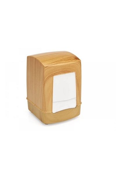 Flosoft Dispenser servetele Flosoft plastic cu imitatie lemn