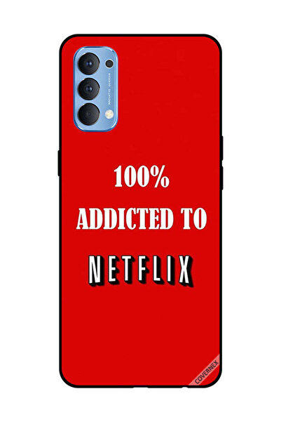 Covernex غطاء حماية لهاتف OPPO Reno 4 4G مدمن على Netflix بنسبة 100%