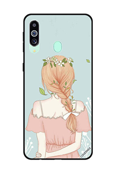 Covernex غطاء حماية لهاتف سامسونج جالاكسي M40/A60 بفتاة واقفة بمظهر لطيف