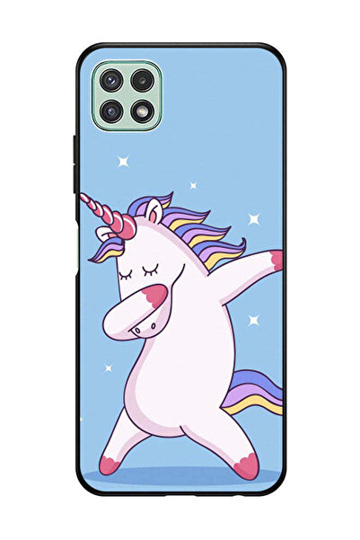 Covernex غطاء حماية لهاتف سامسونج جالاكسي A22 5G يونيكورن داب بلو