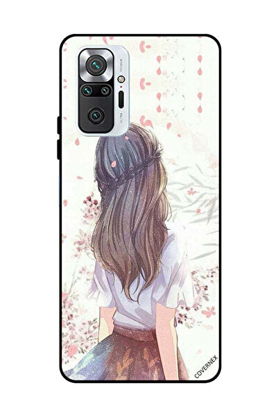 Covernex غطاء حماية لهاتف شاومي ريدمي نوت 10 برو 4G، فتاة لطيفة في تفكير عميق