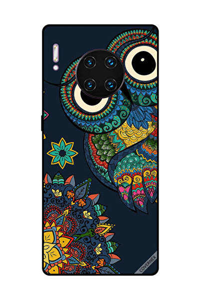 Covernex غطاء حماية لهاتف هواوي ميت 30 برو بتصميم بومة زهرية