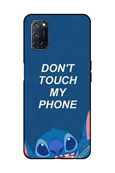 Covernex غطاء حماية لهاتف OPPO A52/A72/A92، لا تلمس هاتفي، أزرق