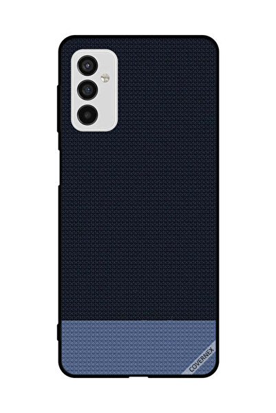 Covernex غطاء حماية لهاتف سامسونج جالاكسي M52 5G بنقشة أشكال منقطة باللون الأزرق