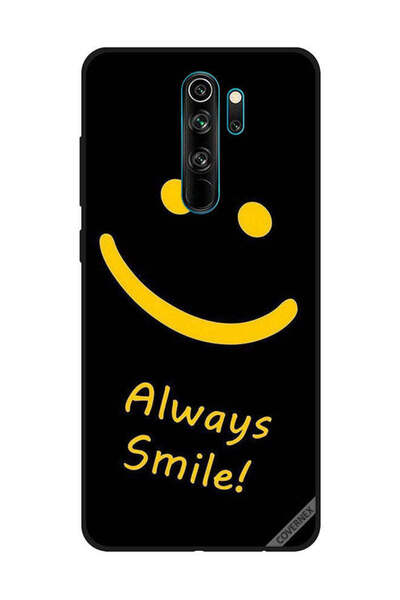 Covernex غطاء حماية لهاتف شاومي ريدمي نوت 8 برو - ابتسامة دائمة صفراء
