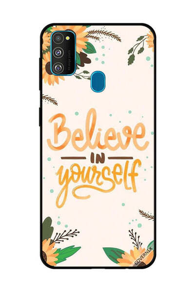 Covernex غطاء حماية لهاتف سامسونج جالاكسي M30s - ثق بنفسك - زهور الشمس