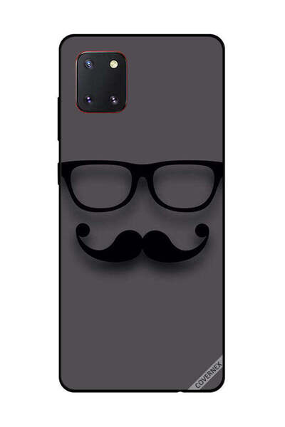 Covernex غطاء حماية لهاتف سامسونج جالكسي نوت 10 لايت، زجاج أسود وشارب