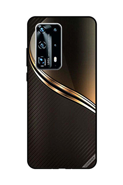 Covernex غطاء حماية لهاتف هواوي بي 40 برو بلس بنمط ذهبي داكن