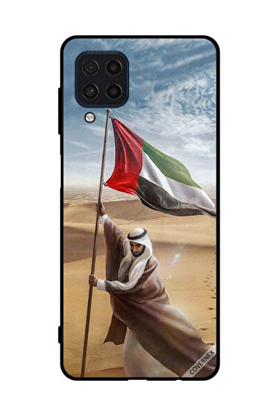 Covernex غطاء حماية لهاتف سامسونج جالاكسي F22 4G، علم الإمارات العربية المتحد...