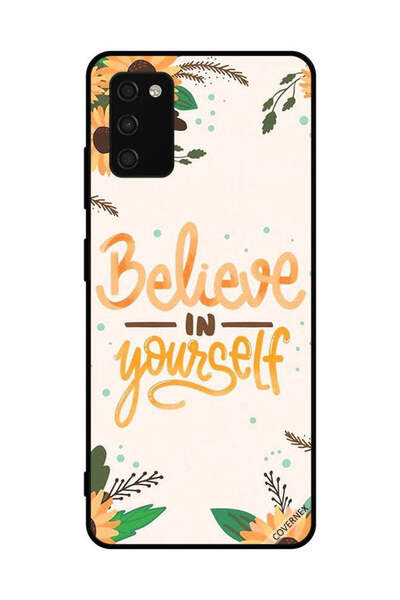 Covernex غطاء حماية لهاتف سامسونج جالاكسي A03s 4G - ثق بنفسك - زهور الشمس