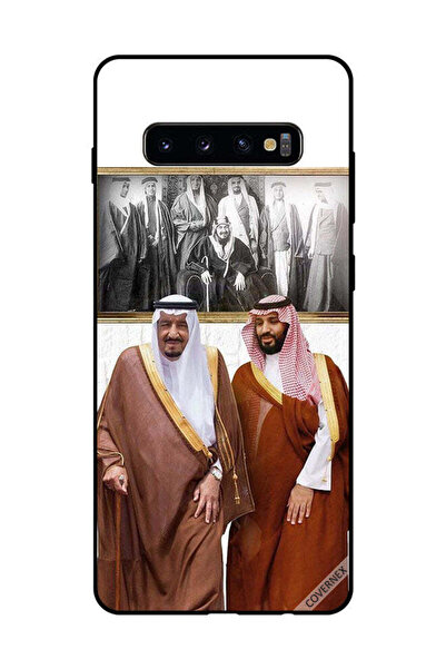 Covernex غطاء حماية لهاتف سامسونج جالاكسي إس 10 بلس الملك سلمان ومحمد بن سلما...