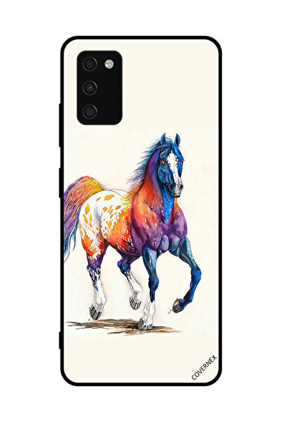 Covernex غطاء حماية لهاتف سامسونج جالاكسي A03s 4G - حصان ملون
