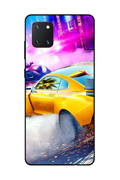 Covernex غطاء حماية لهاتف سامسونج جالكسي نوت 10 لايت - سيارة صفراء