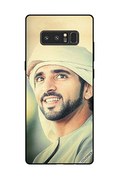 Covernex غطاء حماية لهاتف سامسونج جالكسي نوت 8 - الشيخ حمدان مبتسماً
