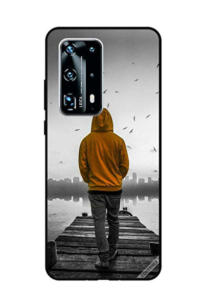 Covernex غطاء حماية لهاتف هواوي بي 40 برو بلس - فتى حزين يمشي