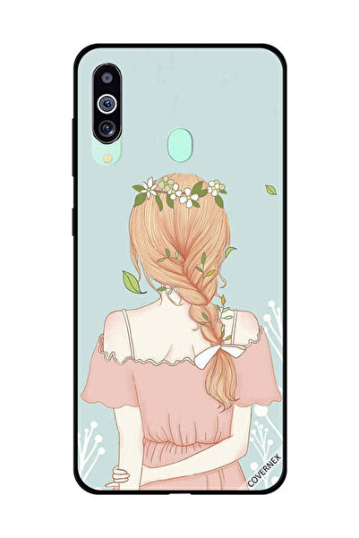Covernex غطاء حماية لهاتف سامسونج جالاكسي M40 بفتاة واقفة بمظهر لطيف