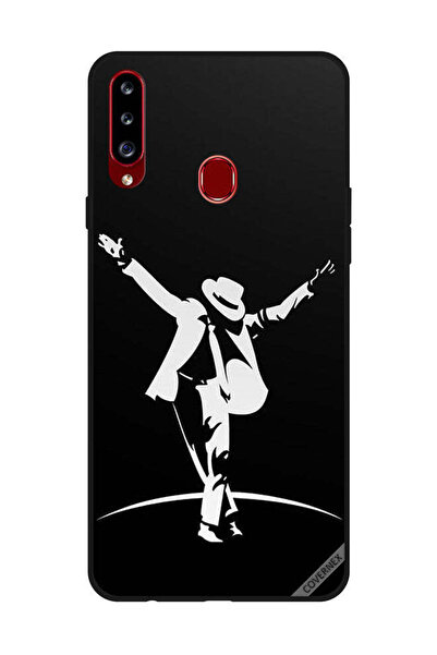 Covernex غطاء حماية لهاتف سامسونج جالاكسي A20s أكشن أسود وأبيض