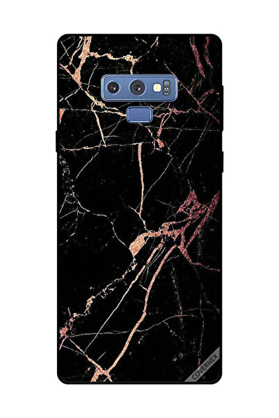 Covernex غطاء حماية لهاتف سامسونج جالكسي نوت 9 بنمط رخامي أسود