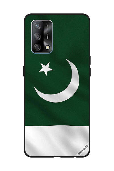 Covernex غطاء حماية لهاتف OPPO A74/F19 4G علم باكستان عمودي