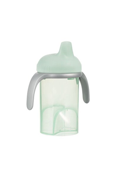 Difrax Cana anticurgere verde cu tetina tare Difrax, +9 luni