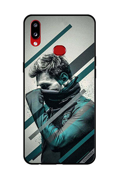Covernex غطاء حماية لهاتف سامسونج جالاكسي A10s وجه ميسي المختبئ