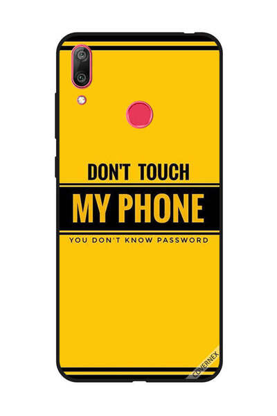 Covernex غطاء حماية لهاتف هواوي Y7 Prime 2019 لا تلمس هاتفي، أنت لا تعرف كلمة...