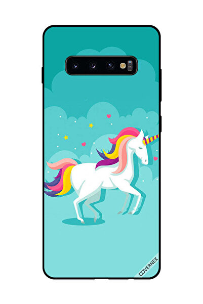 Covernex غطاء حماية لهاتف سامسونج جالاكسي S10 بلس بتصميم وحيد القرن