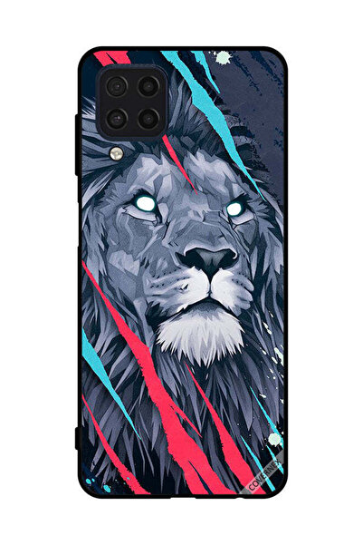 Covernex غطاء حماية لهاتف سامسونج جالاكسي M32 4G برسومات الأسد الملك