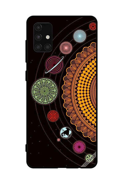 Covernex غطاء حماية لهاتف سامسونج جالاكسي A71 4G - أشكال ماندالا الفضائية