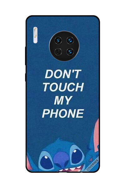 Covernex Protective Case Cover For Huawei Mate 30 Don't Touch My Phone Blue