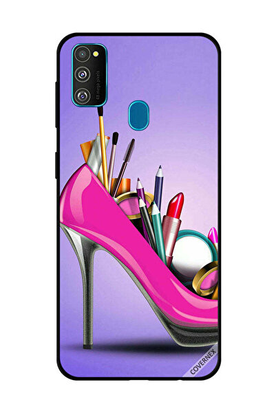 Covernex Protective Case Cover For Samsung Galaxy M30s Shoe With Makeup