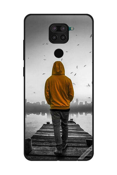 Covernex غطاء حماية لهاتف شاومي ريدمي نوت 9 - فتى حزين يمشي