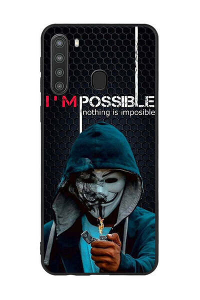 Covernex غطاء حماية لهاتف سامسونج جالكسي A21 أنا ممكن، لا شيء مستحيل