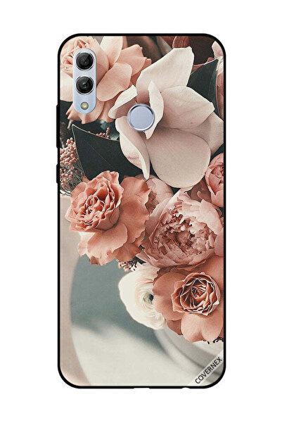 Covernex غطاء حماية لهاتف Honor 10 Lite بنقشة زهور الخوخ