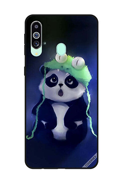 Covernex غطاء حماية لهاتف سامسونج جالاكسي M40/A60 باندا بتصميم كاب