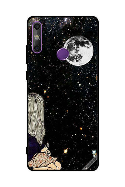 Covernex غطاء حماية لهاتف هواوي إنجوي 20E مع إطلالة على القمر