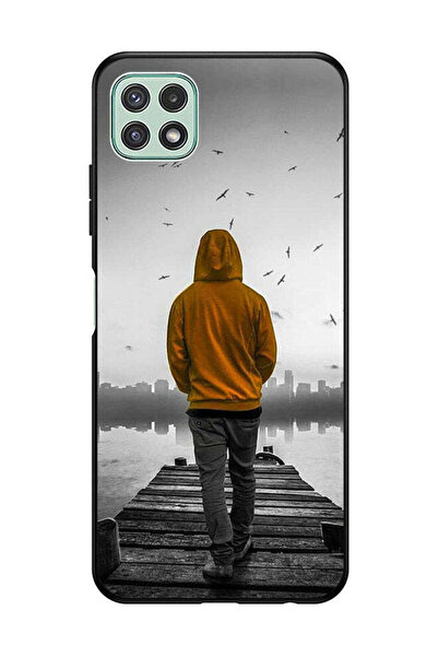 Covernex غطاء حماية لهاتف سامسونج جالاكسي A22 5G - فتى حزين يمشي