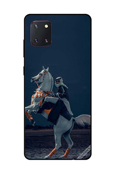 Covernex غطاء حماية لهاتف سامسونج جالكسي نوت 10 لايت - شاب على حصان