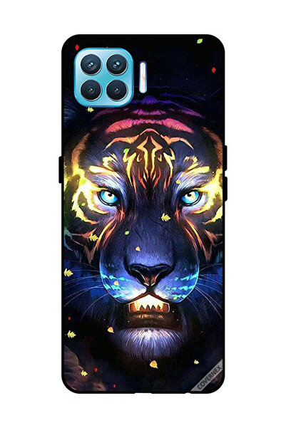 Covernex غطاء حماية لهاتف OPPO F17 Pro - أسد مضيء