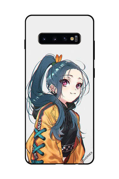 Covernex غطاء حماية لهاتف سامسونج جالاكسي S10 بلس - فتاة لطيفة تشعر بالبرد