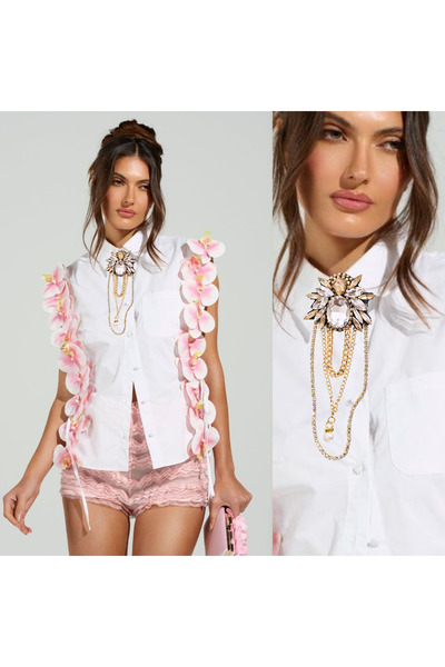 pegu baby collection VAOOV ÖZEL SERİSİ Kraliçe Ari Zincirli Kristal Taşlı El ...