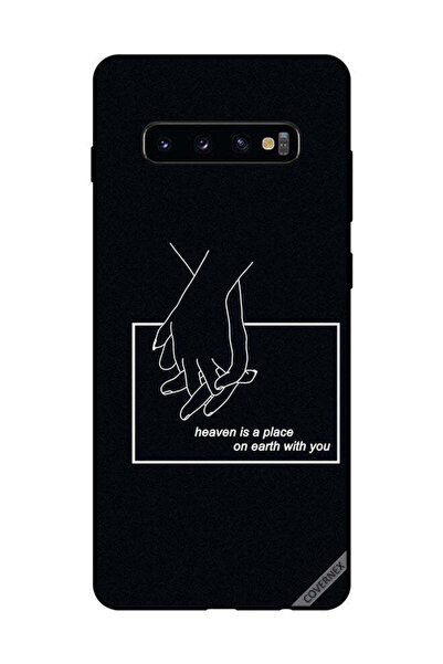 Covernex غطاء حماية لهاتف سامسونج جالكسي S10 بلس الجنة مكان على الأرض معك