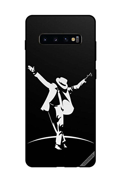 Covernex غطاء حماية لهاتف سامسونج جالاكسي S10 بلس أكشن أسود وأبيض