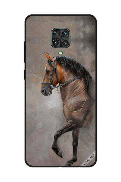 Covernex غطاء حماية لهاتف شاومي ريدمي نوت 9S/9 برو صورة حصان عتيقة