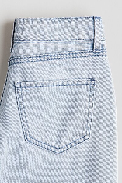 H&M Geniş Paçalı Kot Pantolon