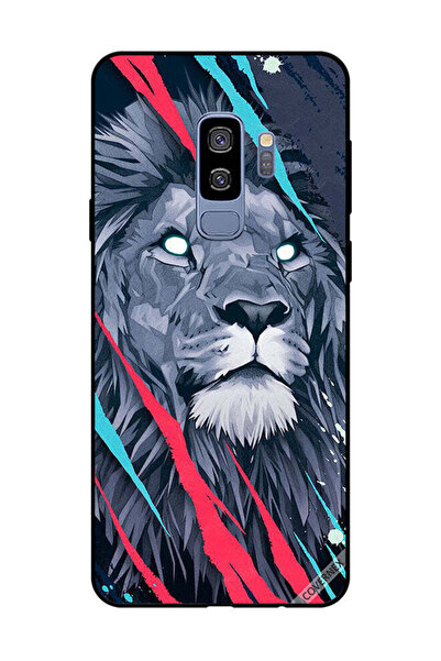 Covernex غطاء حماية لهاتف سامسونج جالاكسي S9 بلس - فن الأسد الملك