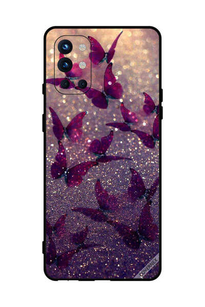 Covernex غطاء حماية لهاتف OnePlus 9R بنقشة فراشات لامعة