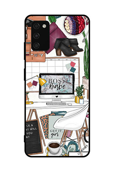 Covernex غطاء حماية لهاتف سامسونج جالاكسي A03s 4G Boss Babe