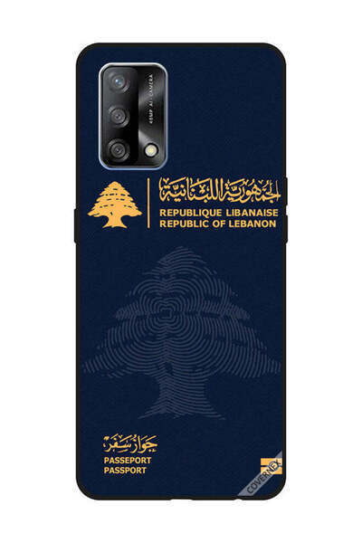 Covernex غطاء حماية لهاتف OPPO A74/F19 4G جواز سفر لبناني